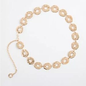 Elegant Gold Chain Belt